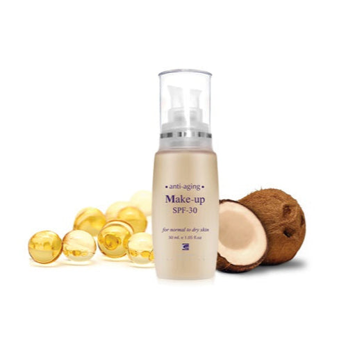 Anti‑Aging Makeup Foundation SPF‑30 – Hydrating Coverage & Wrinkle-Smoothing Protection