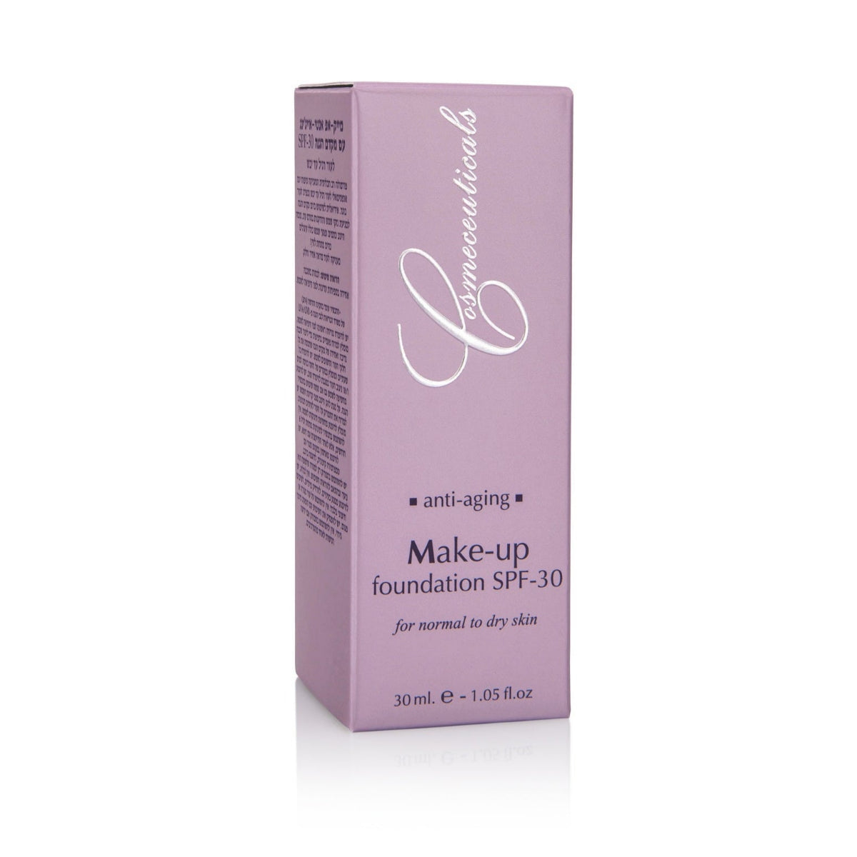 Anti‑Aging Makeup Foundation SPF‑30 – Hydrating Coverage & Wrinkle-Smoothing Protection